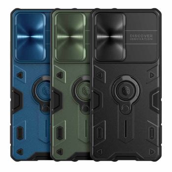 NILLKIN CamShield Armor Back Cover Case For Samsung Galaxy S21 Ultra