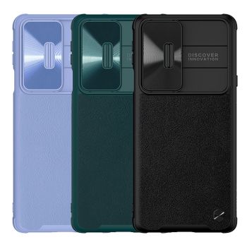 NILLKIN CamShield Leather Case For MOTO Edge X30