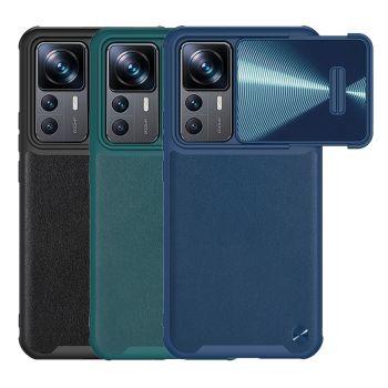NILLKIN CamShield Leather Case S Camera Protection Case For Xiaomi Mi 12T Pro