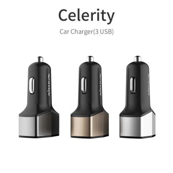 Nillkin Celerity Fast Car Charger 2 USB + Type-C