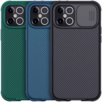 NILLKIN Classic Texture CamShield Pro Case For Apple iPhone 12 Pro Max