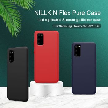 NILLKIN Flex Pure Soft Touch Feeling Liquid Silicone Case For Samsung Galaxy S20/S20 5G