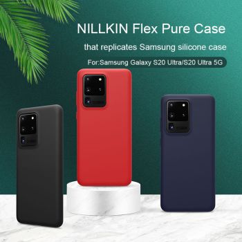 NILLKIN Flex Pure Soft Touch Feeling Liquid Silicone Case For Samsung Galaxy S20 Ultra/S20 Ultra 5G