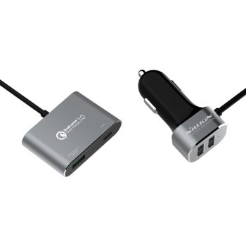 Nillkin PowerShare Car Charger 3 USB + Type-C 57W Max