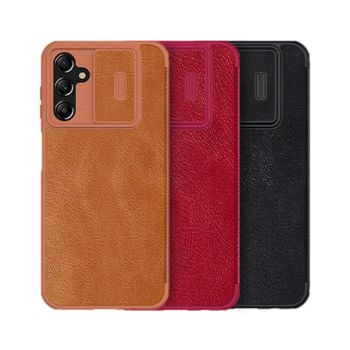NILLKIN Qin Pro Series Flip Leather Lens Protective Case For Samsung Galaxy A24