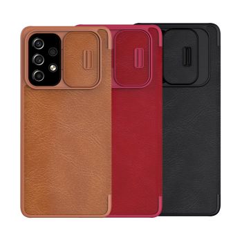 NILLKIN Qin Pro Series Flip Leather Lens Protective Case For Samsung Galaxy A53 5G