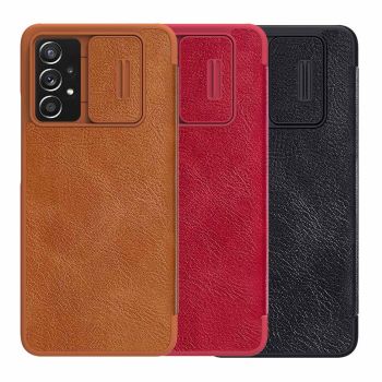 NILLKIN Qin Pro Series Flip Leather Lens Protective Case For Samsung Galaxy A73 5G