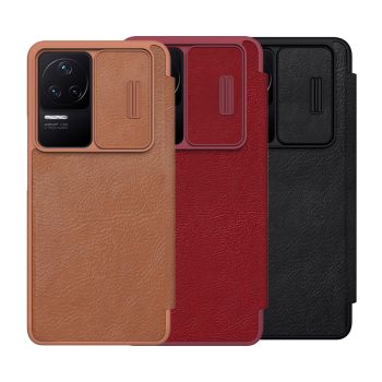 NILLKIN Qin Pro Series Flip Leather Lens Protective Case For XIAOMI Redmi K40S