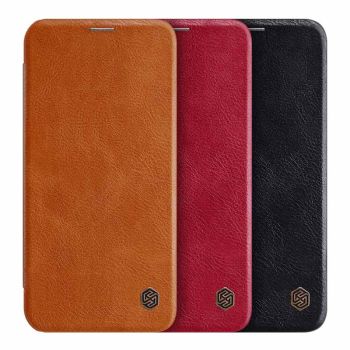 NILLKIN Qin Series Classic Flip Leather Protective Case For Apple iPhone 12 Mini
