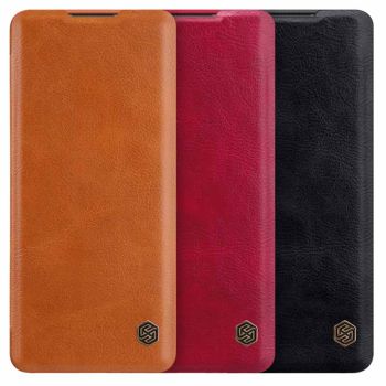 NILLKIN Qin Series Classic Flip Leather Protective Case For OnePlus 8 Pro