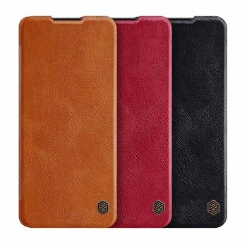 NILLKIN Qin Series Classic Flip Leather Protective Case For Samsung Galaxy A42 5G