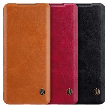 NILLKIN Qin Series Classic Flip Leather Protective Case For Samsung Galaxy S20 Ultra