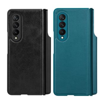 NILLKIN Qin Series Classic Flip Leather Protective Case For Samsung Galaxy Z Fold 3/W22 5G