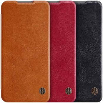 NILLKIN Qin Series Classic Flip Leather Protective Case For XIAOMI Poco X3 NFC