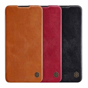 NILLKIN Qin Series Classic Flip Leather Protective Case For XIAOMI Redmi Note 9 5G