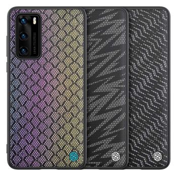 NILLKIN Woven Polyester Mesh Twinkle Case For HUAWEI P40