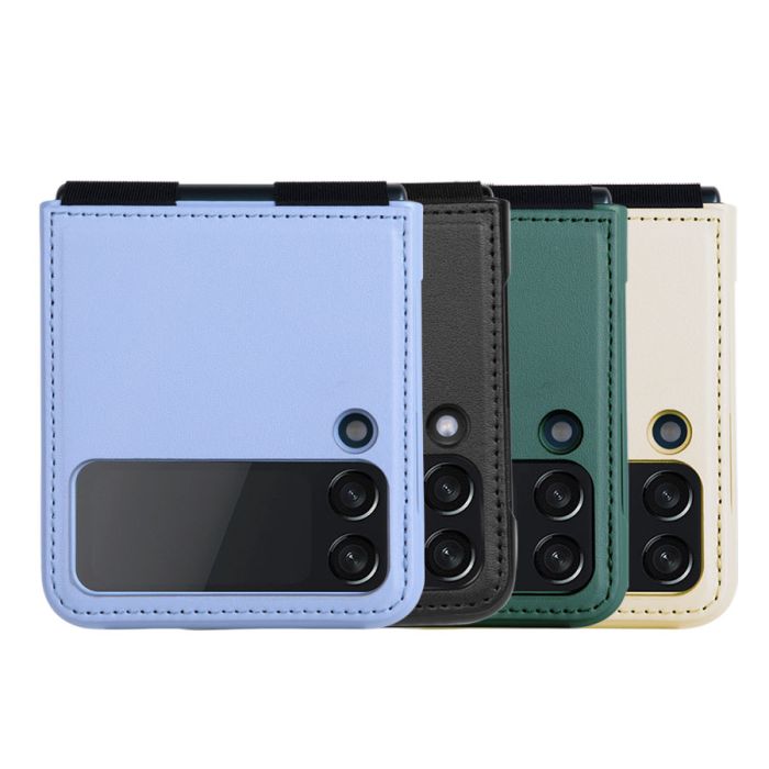Samsung Galaxy Z Flip 4 5G case colorful Nillkin Qin Leather (Vegan  Leather)