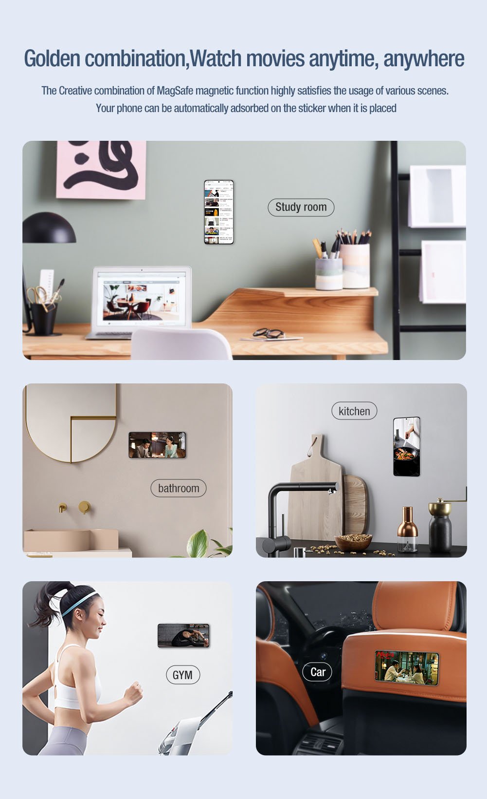 NILLKIN SnapHold and SnapLink Magnetic Sticker Suite