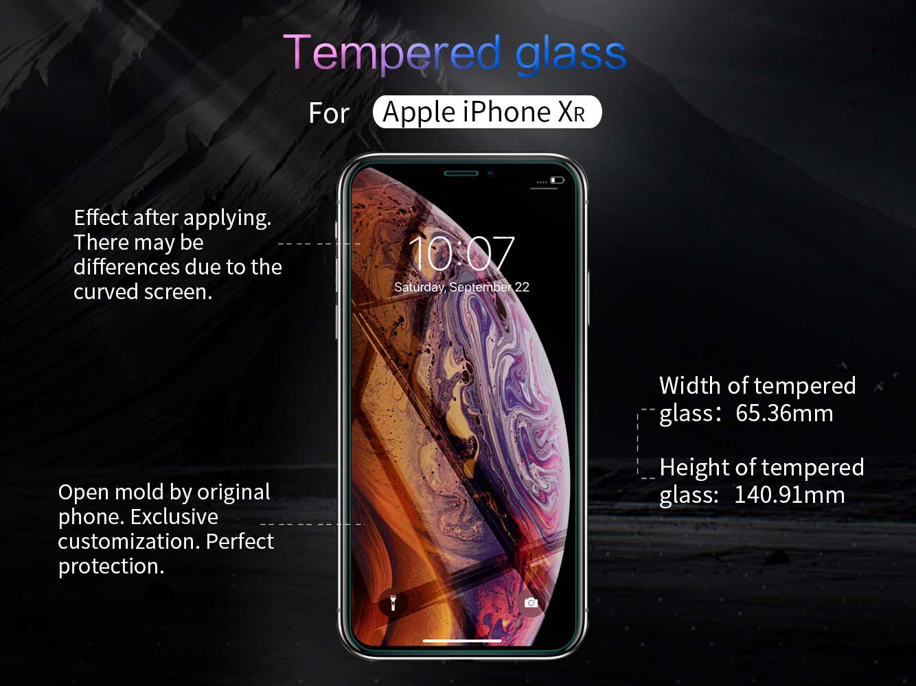 iPhone XR screen protector