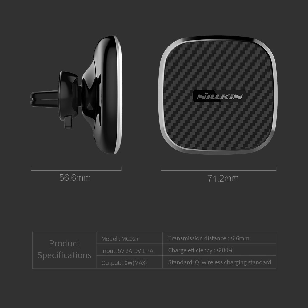 NILLKIN Fast Charge Edition Car Magnetic Wireless Charger