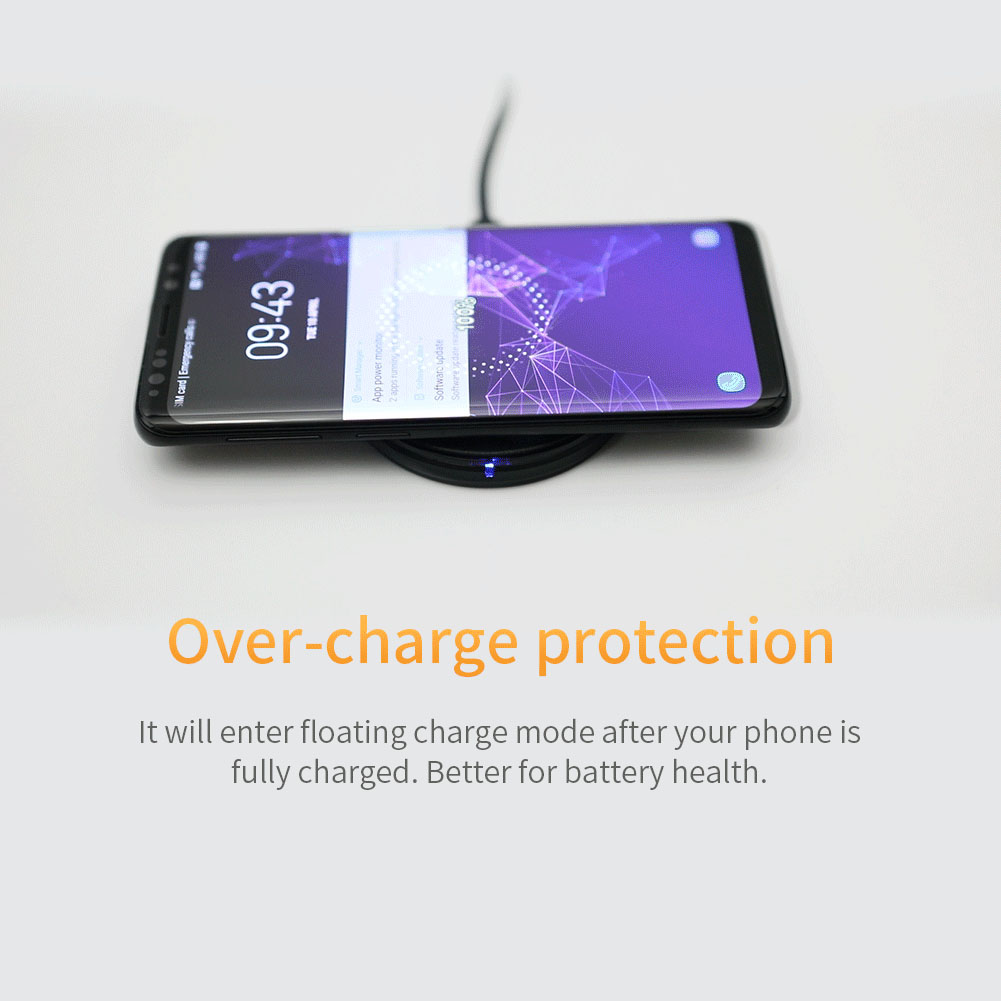 NILLKIN Leather Texture Mini Fast Wireless Charger