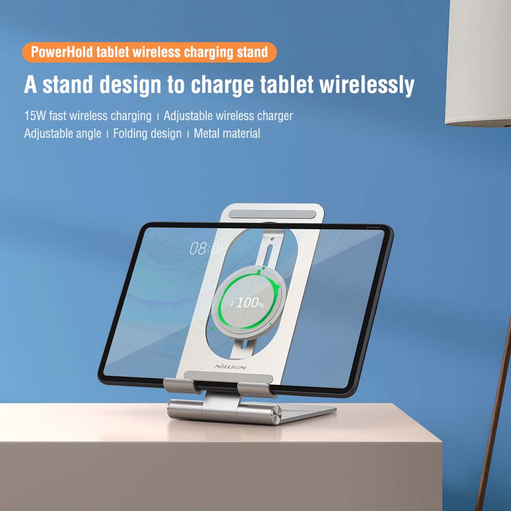PowerHold Tablet Wireless Charging