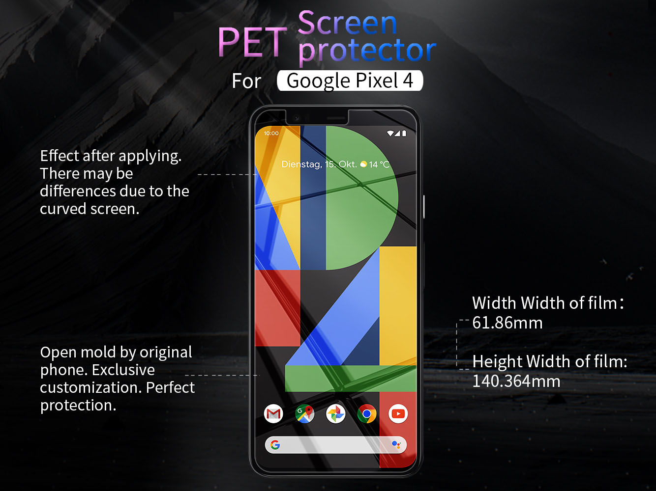 Google Pixel 4 screen protector