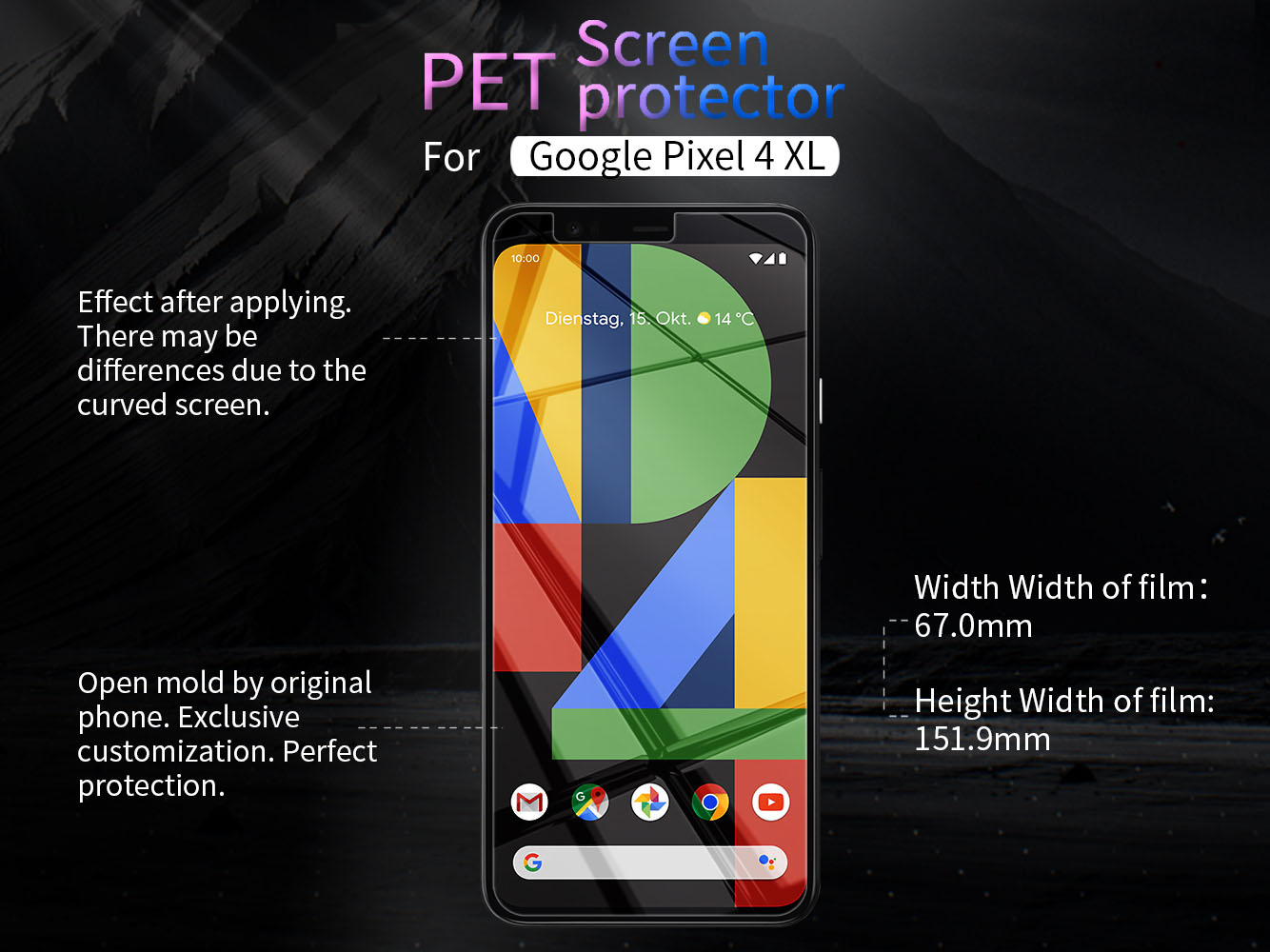 Google Pixel 4 XL screen protector