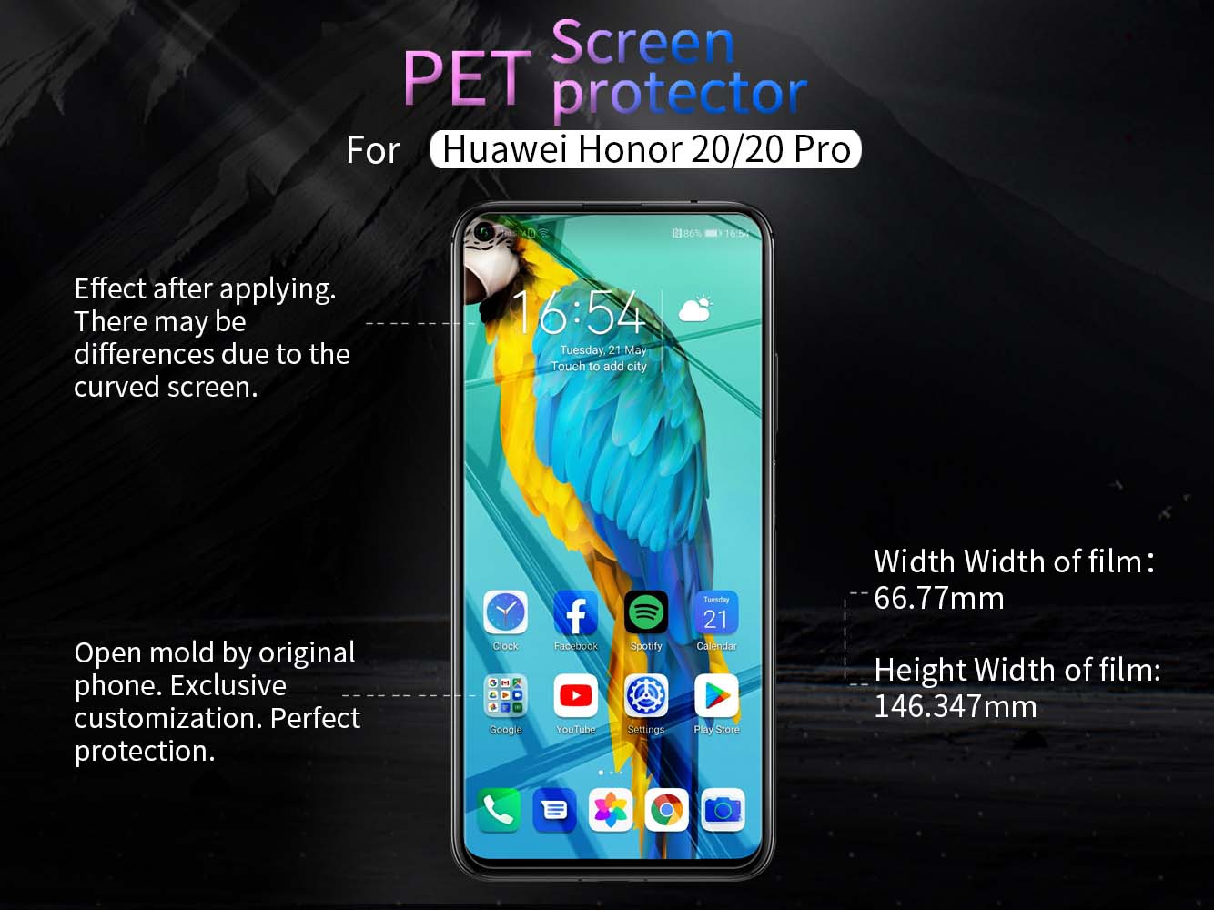 HUAWEI Honor 20 screen protector