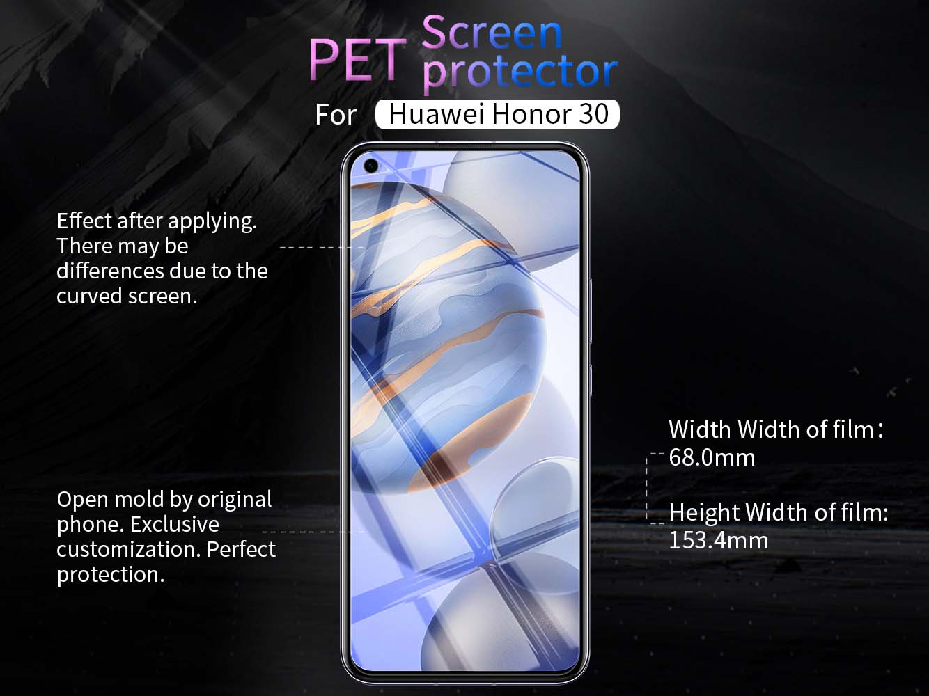 Honor 30 screen protector