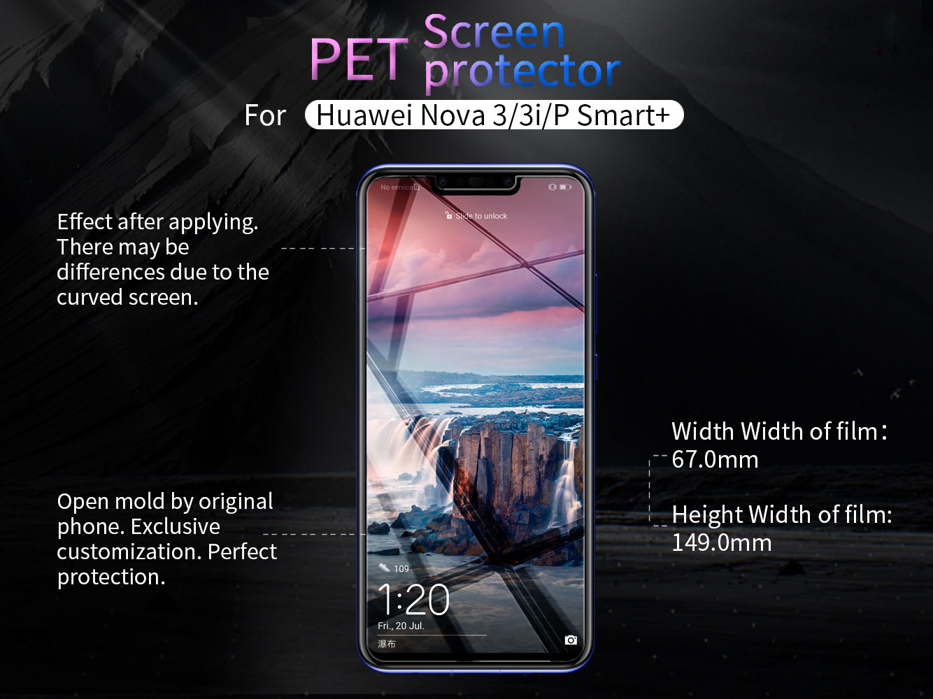 HUAWEI Nova 3 screen protector