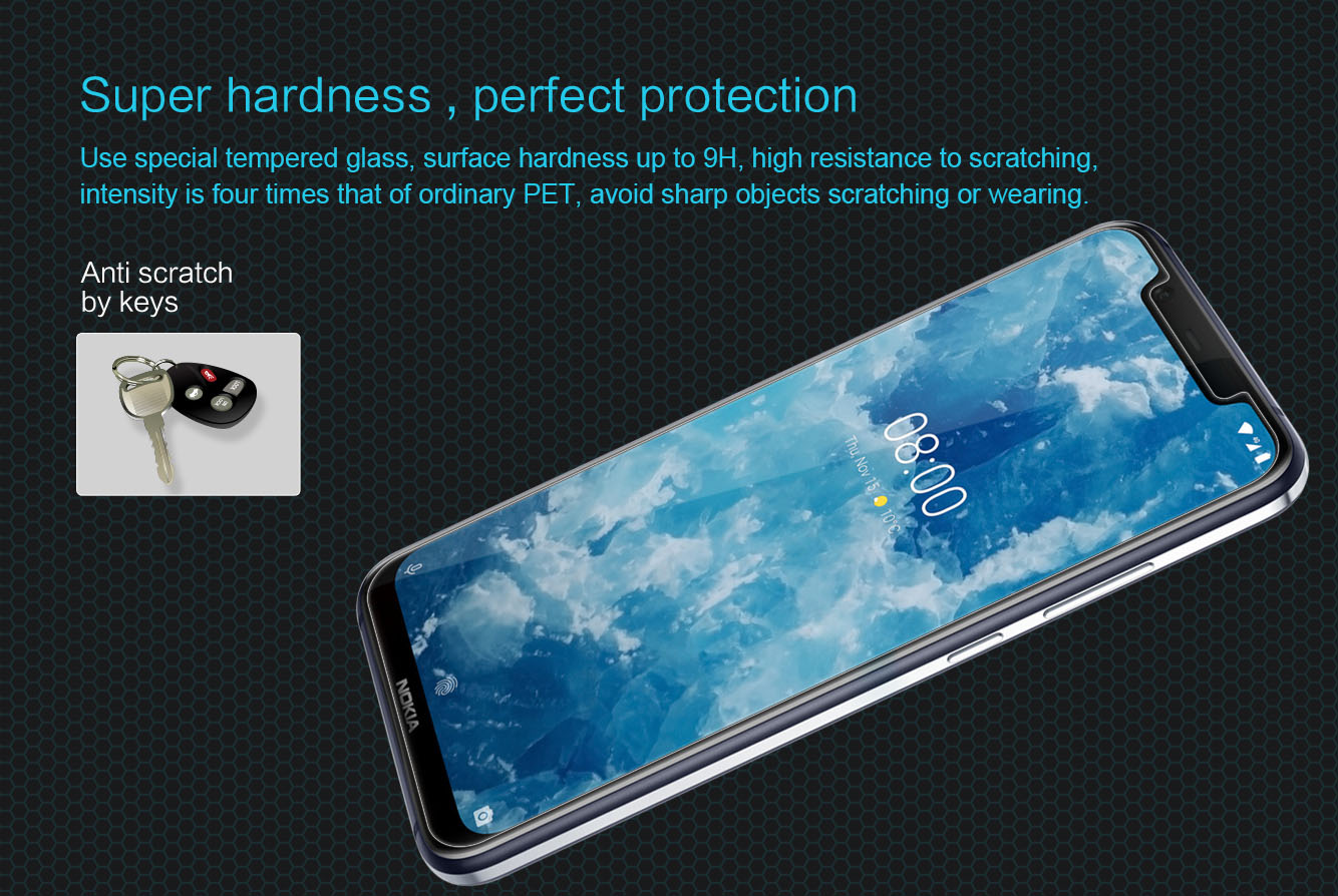 Nokia 8.1 screen protector