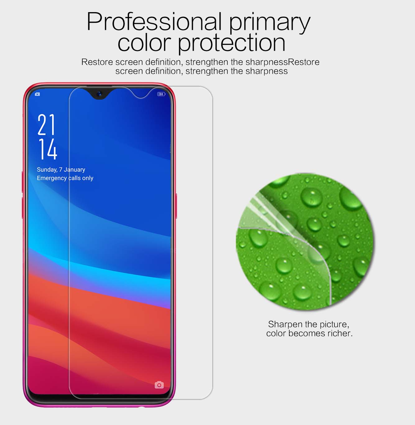 OPPO F9 screen protector