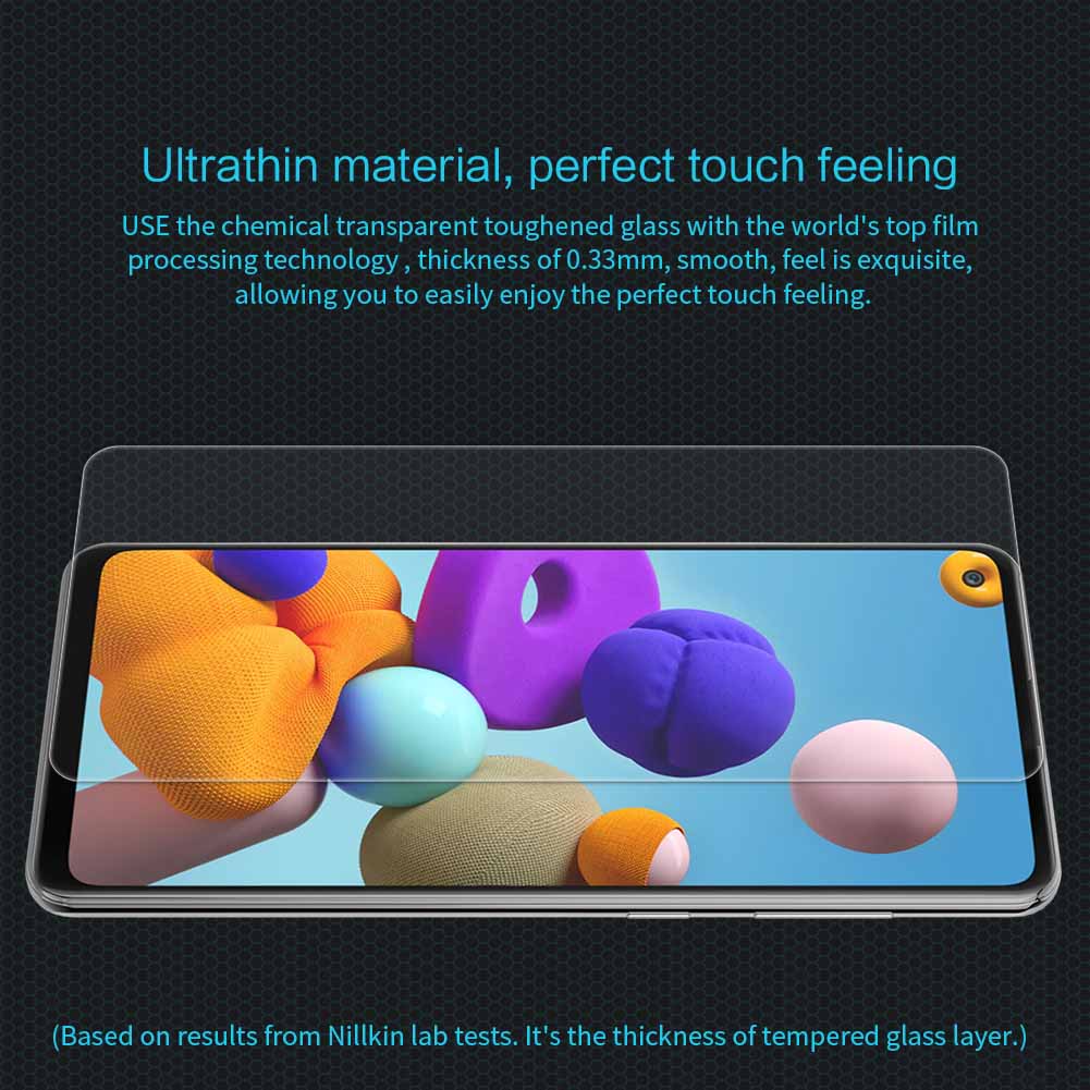 Samsung Galaxy A21s screen protector