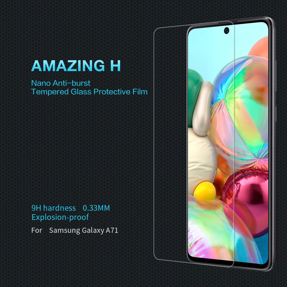Samsung Galaxy A71 screen protector