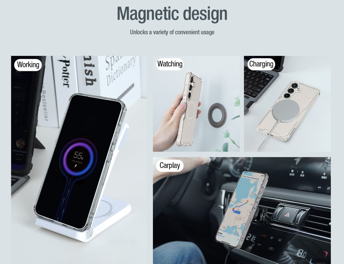 Samsung Galaxy S24 + Magnetic Case