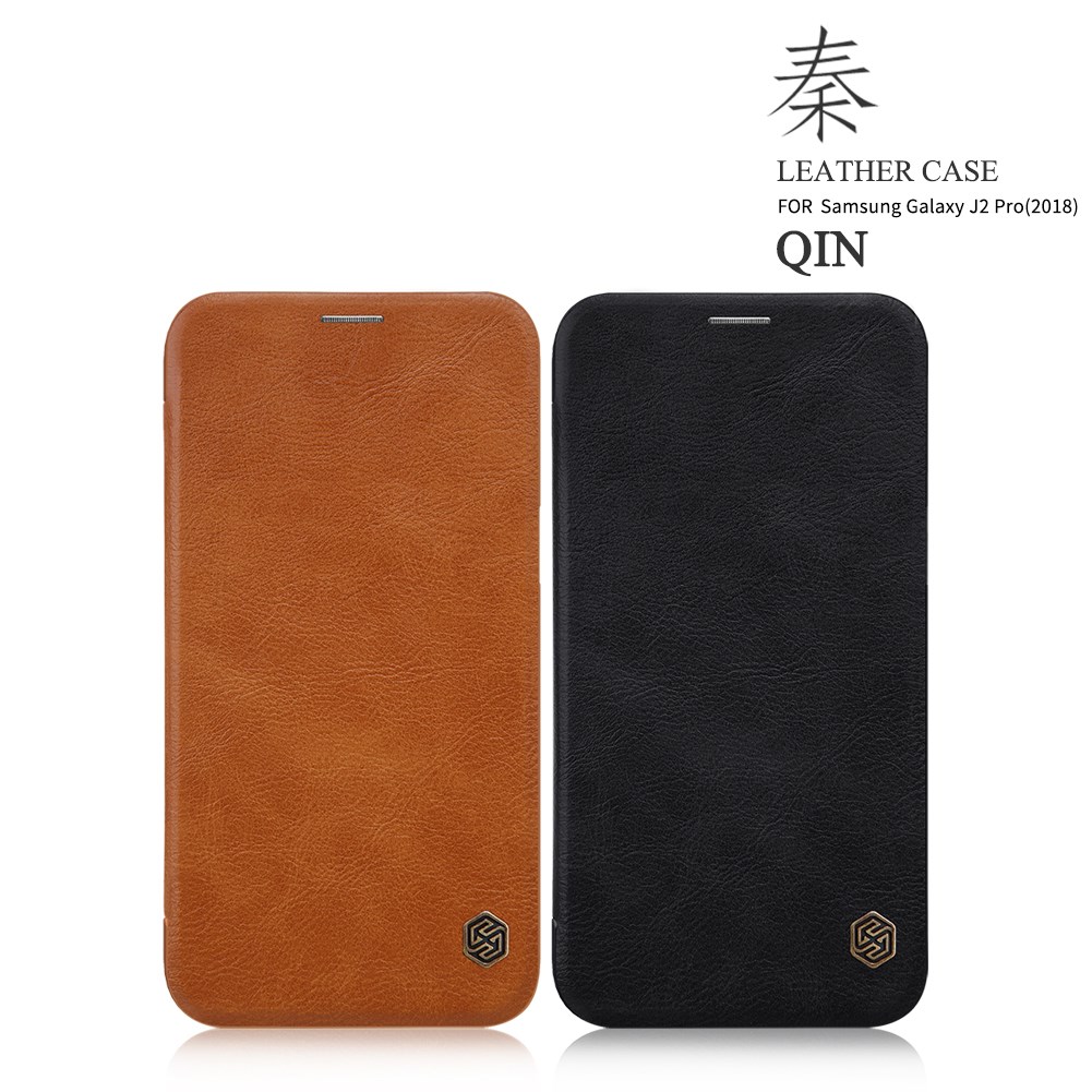 Nillkin Qin Series Leather Flip Case For Samsung Galaxy J2 Pro