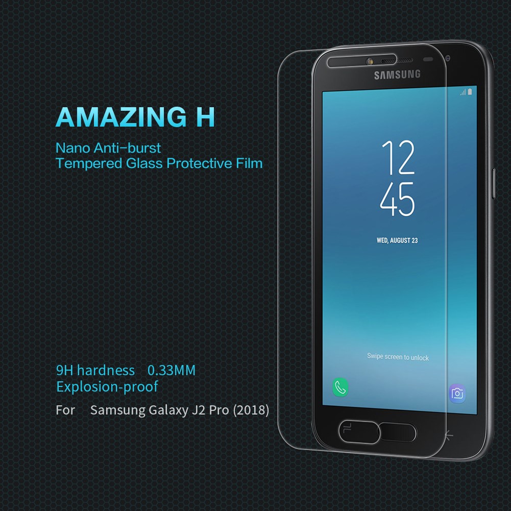 Tempered Glass Screen Protector For Samsung Galaxy J2 Pro