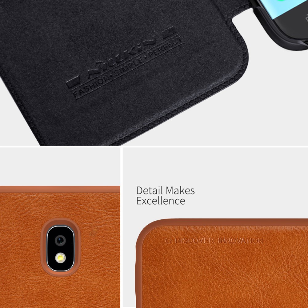 Nillkin Qin Series Leather Flip Case For Samsung J3 2017