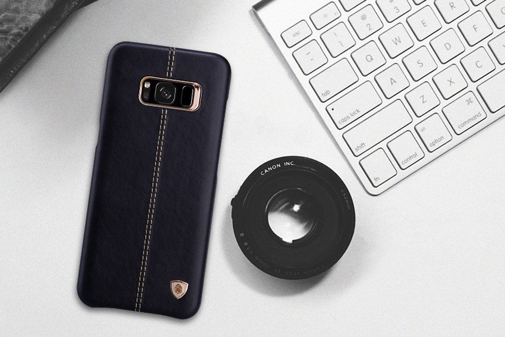 Samsung Galaxy S8 Plus Leather Cover Case 