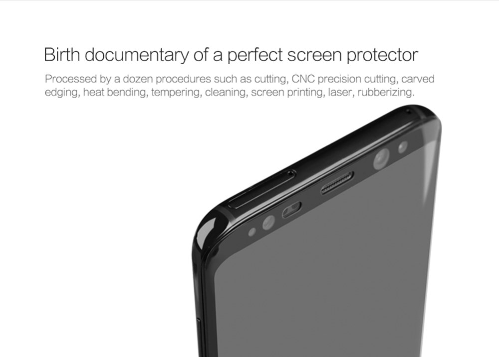 Nillkin Tempered Glass Screen Protector For Samsung Galaxy S8 Plus