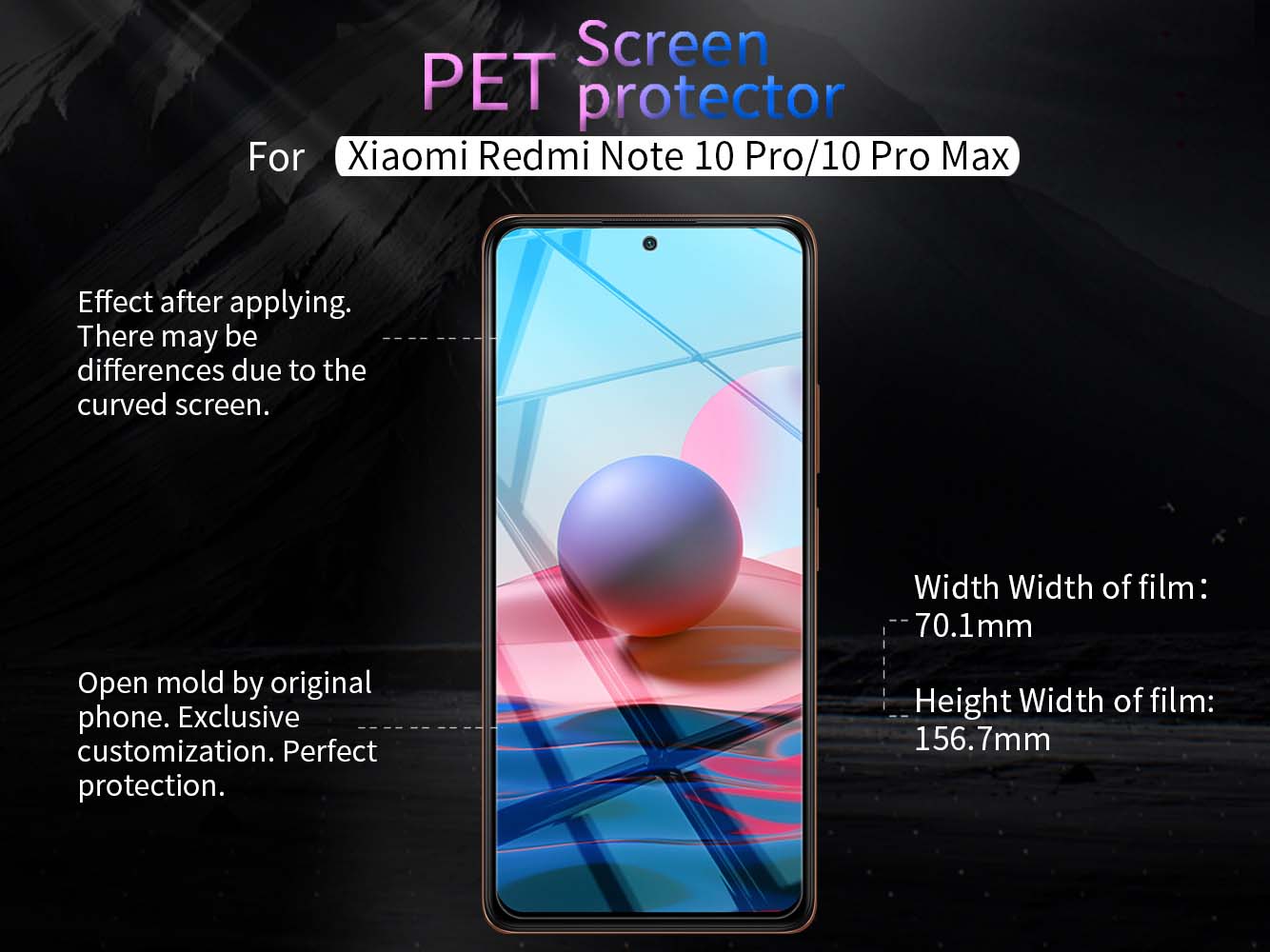 XIAOMI Redmi Note 10 Pro screen protector