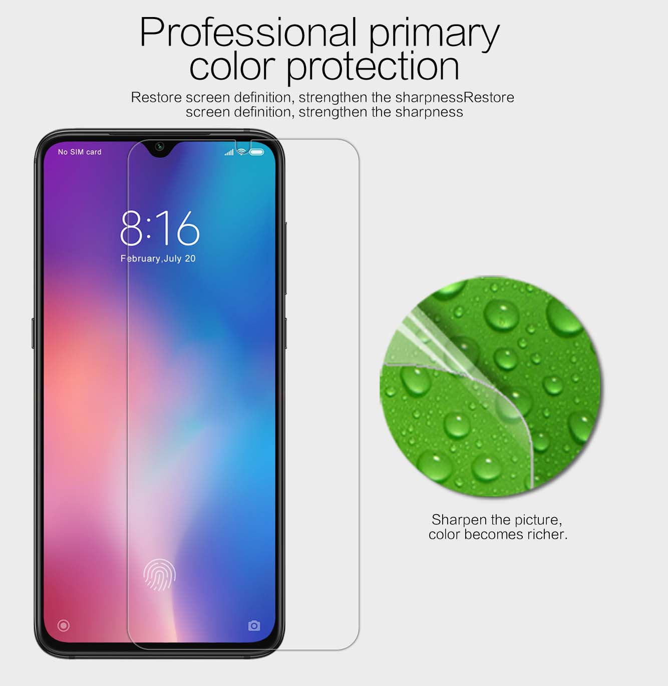 Xiaomi Mi 9 screen protector